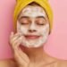 Evening facial care routine