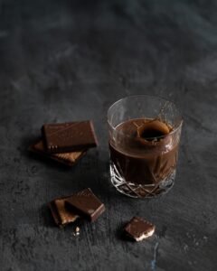 dark chocolate coffee