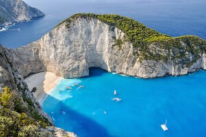 Navagio shipwreck beach, Zakynthos, Greece